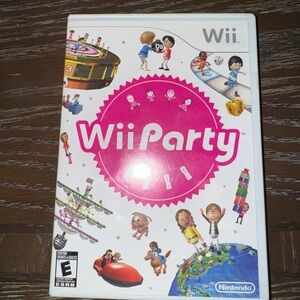 Nintendo White Wii Party Game Family Entertainment